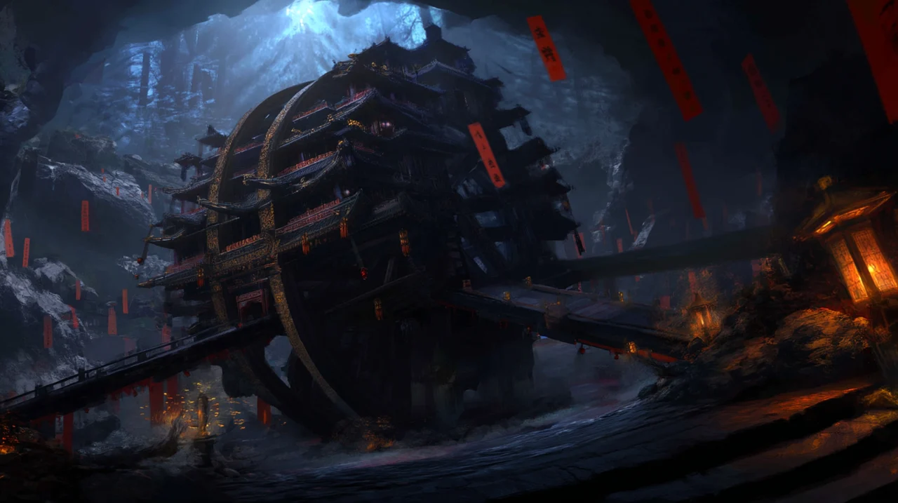 Players use text and options to imagine interactive story worlds through illustrations